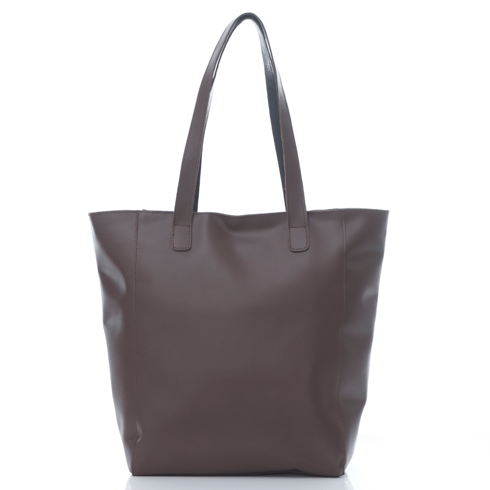 Дамска чанта от естествена италианска кожа модел TAMARA brown
