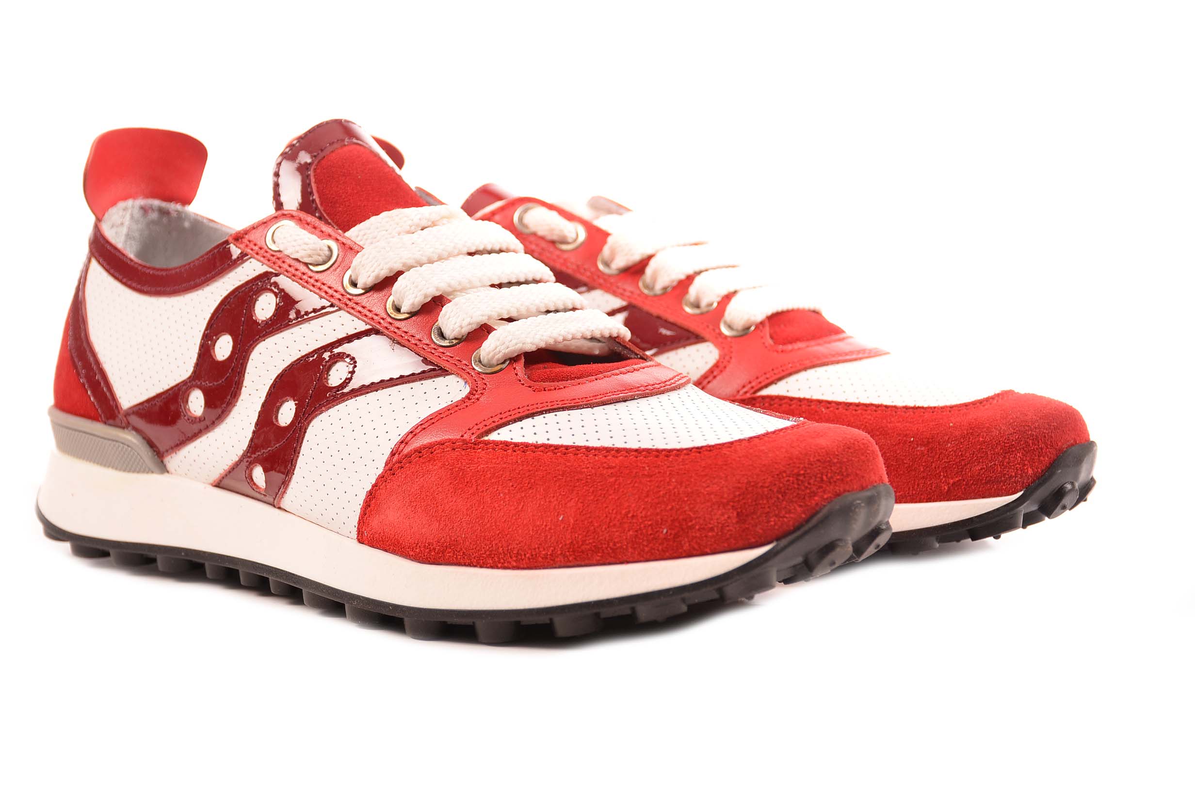 Мъжки обувки от естествена кожа модел 1000/9 rosso