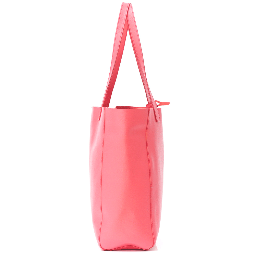 Дамска чанта от естествена кожа модел Lora peach