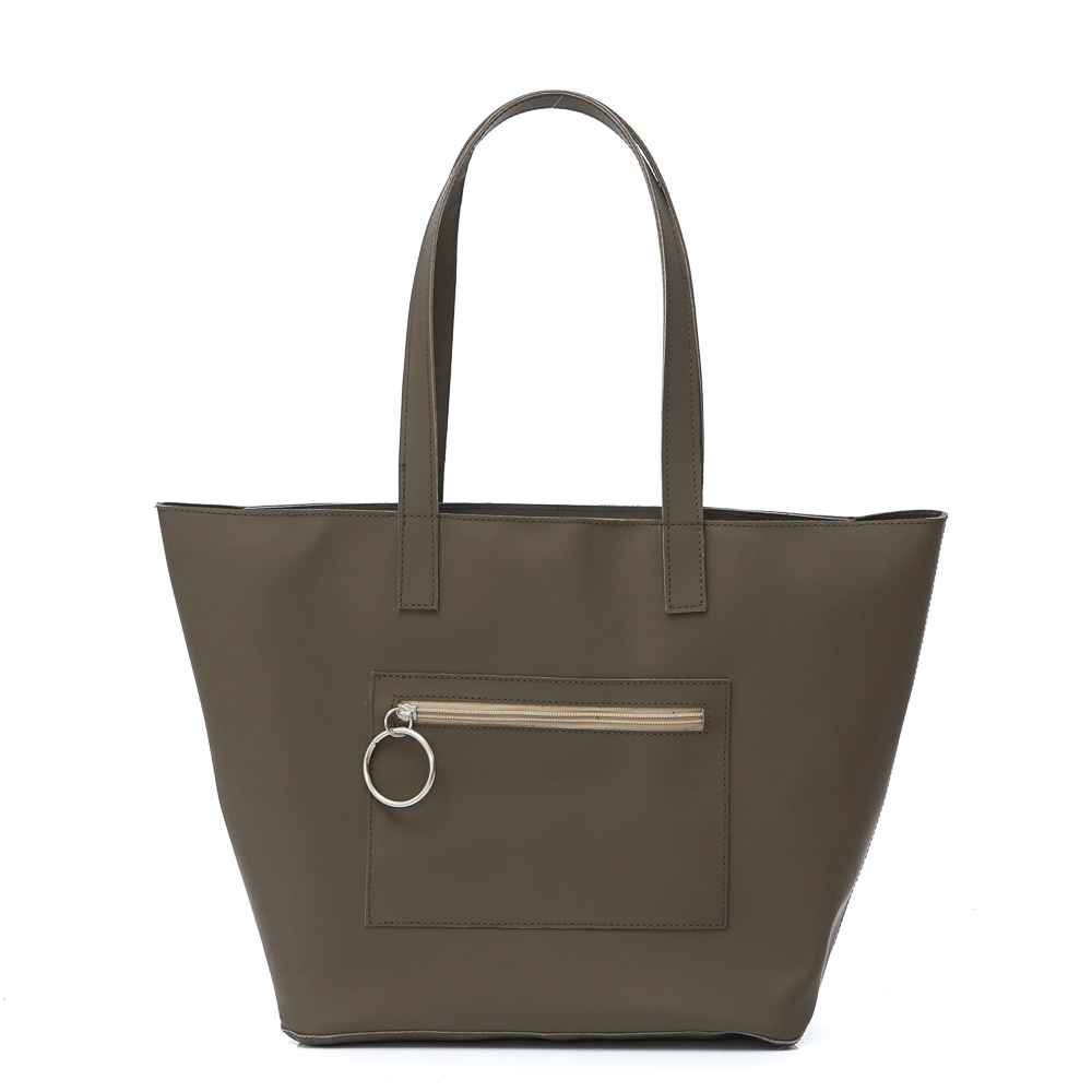 Дамска чанта от естествена кожа модел STELLA brown k