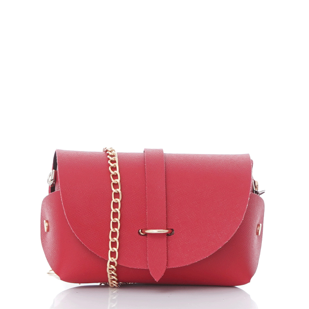Дамска чанта от еко кожа модел Rosie/E red nero