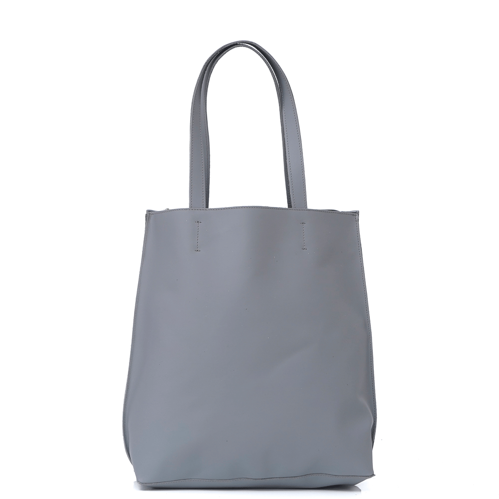 Дамска чанта от естествена кожа модел GALA grigio