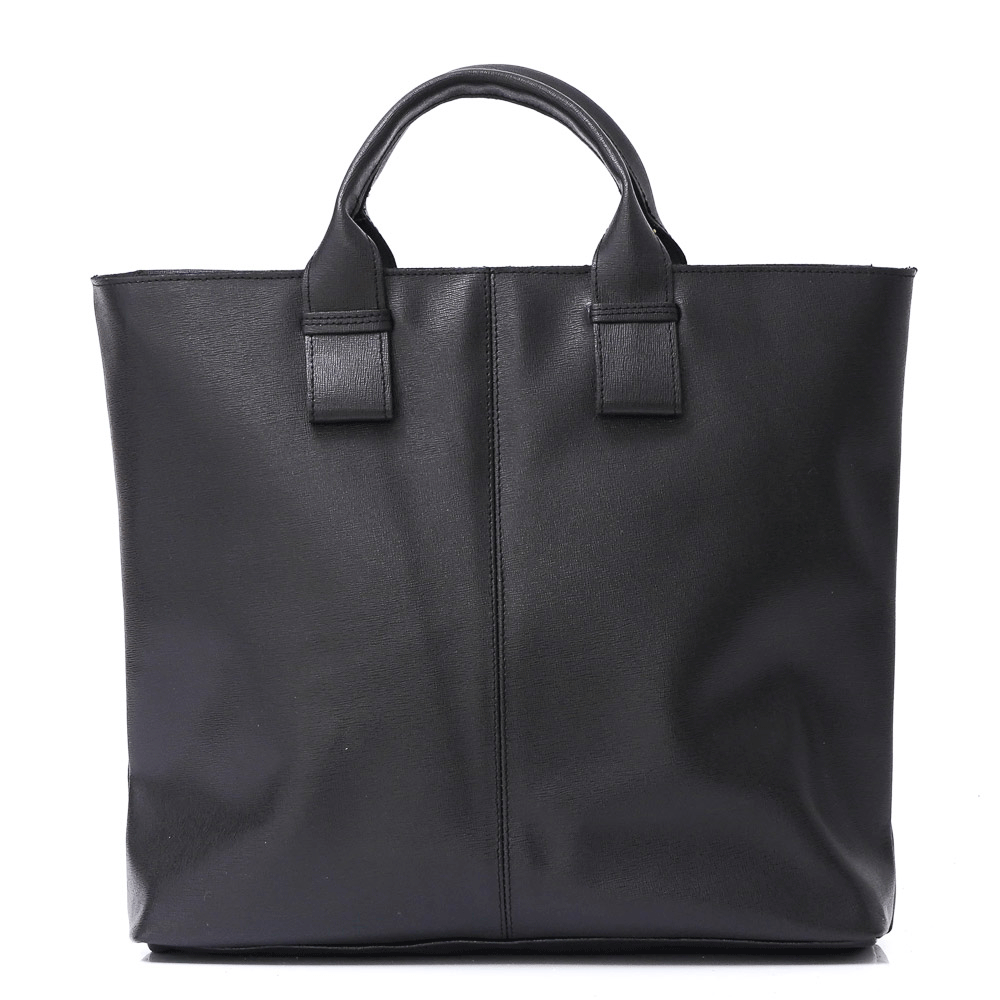 Дамска чанта от естествена кожа модел CARMEN nero k