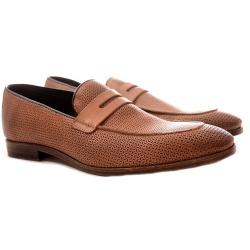 Мъжки обувки от естествена кожа модел 5227 sabbia