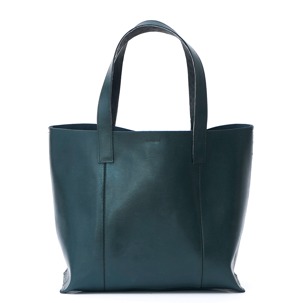 Дамска чанта от естествена кожа модел ESTER verde
