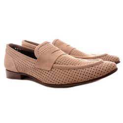 Мъжки обувки от естествена кожа модел B94 sabbia