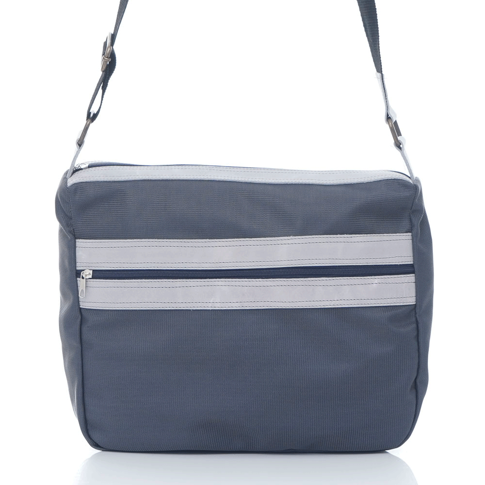 Мъжка чанта Simon blue/gri