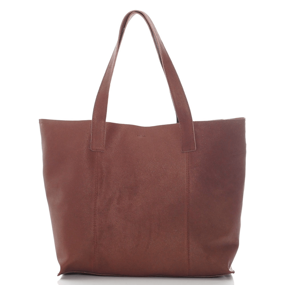 Дамска чанта от естествена кожа модел ESTER brown/1